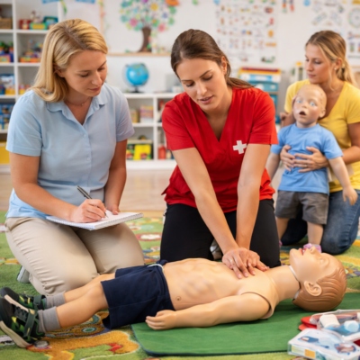 Фото курса Первая помощь в детском саду — очные курсы для воспитателей